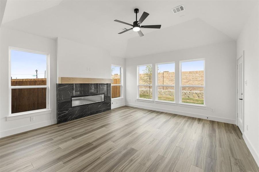 Spacious, unfurnished interior of a new home in The Villages of Hurricane Creek, Anna (Image 23). Spacious, unfurnished interior of a new home in The Villages of Hurricane Creek, Anna (Image 23).