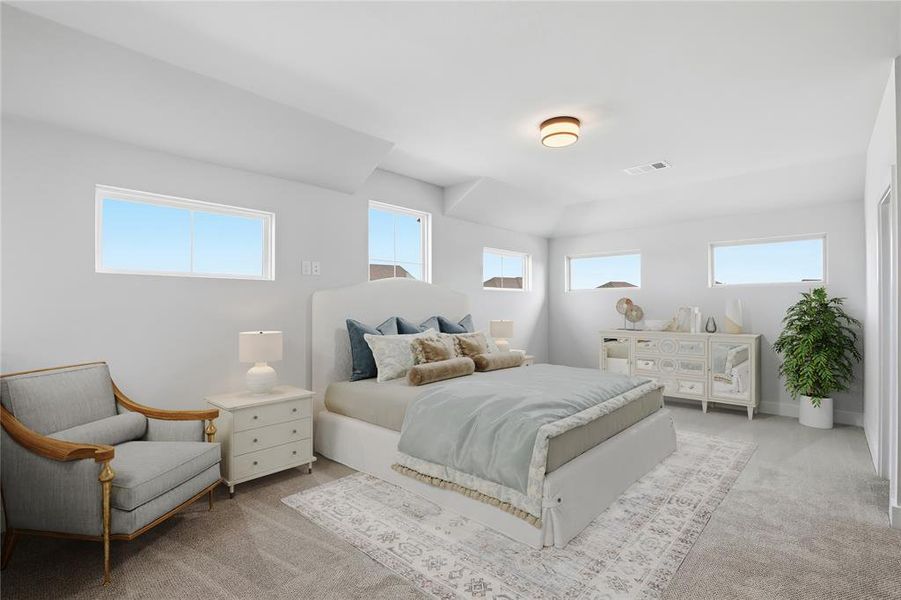 Furnished interior view inside a new home in Talon Hills, Fort Worth (Image 5).