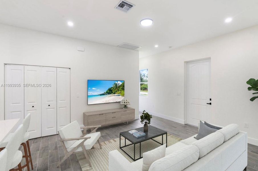 Furnished interior view inside a new home in , Lehigh Acres (Image 17).
