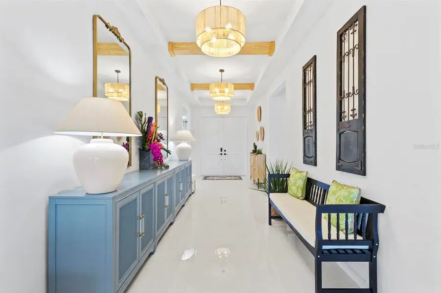 Furnished interior view inside a new home in , Punta Gorda (Image 17).