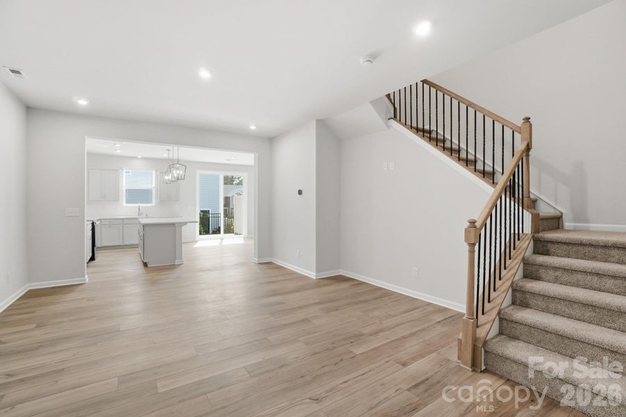 Spacious, unfurnished interior of a new home in Arbor Chase, Clover (Image 18). Spacious, unfurnished interior of a new home in Arbor Chase, Clover (Image 18).