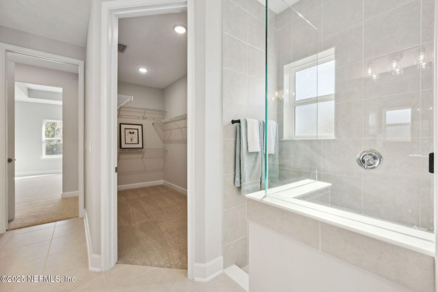 Furnished interior view inside a new home in Katie Cove, Jacksonville (Image 4). Furnished interior view inside a new home in Katie Cove, Jacksonville (Image 4).