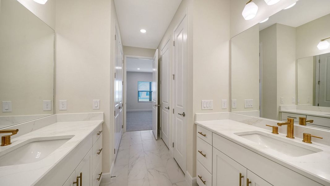 Furnished interior view inside a new home in Vistera of Venice Real Estate and Homes for Sale in Venice, FL - Neal Communities, Nokomis (Image 13).
