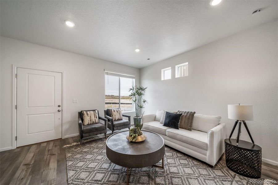 Furnished interior view inside a new home in , Aurora (Image 13).