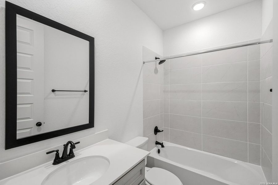 Furnished interior view inside a new home in Stillwater Ranch, San Antonio (Image 10).