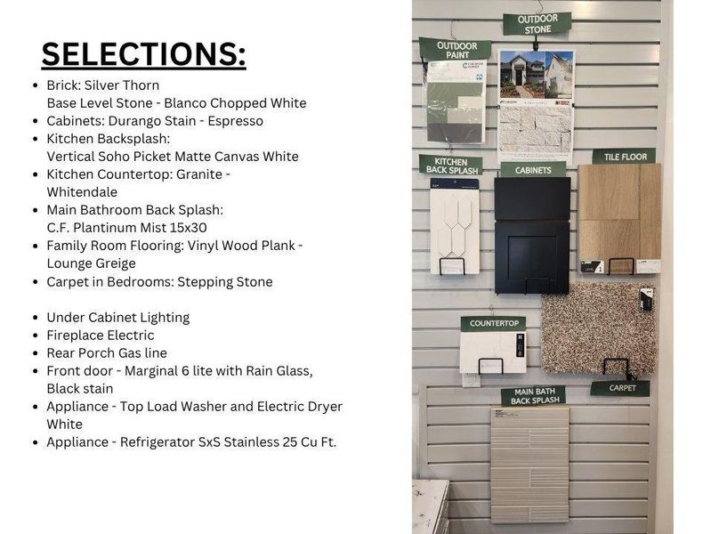 Home Selections Home Selections