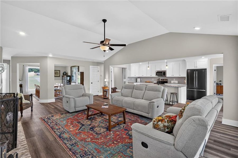 Furnished interior view inside a new home in , Winder (Image 9).