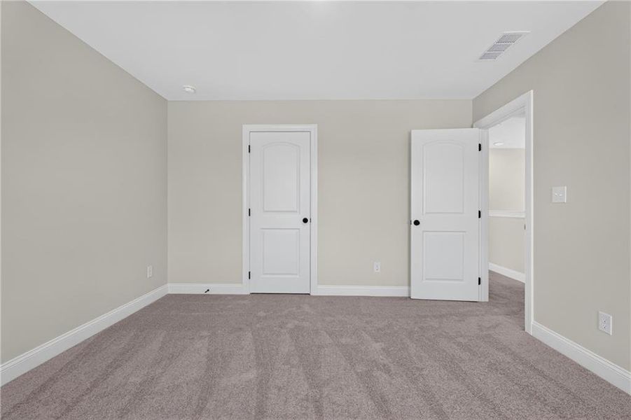 Spacious, unfurnished interior of a new home in Villas at Dawsonville, Dawsonville (Image 53). Spacious, unfurnished interior of a new home in Villas at Dawsonville, Dawsonville (Image 53).