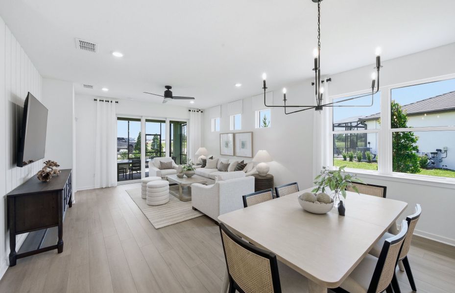 Representative furnished interior of a home built from the Ellenwood by Del Webb in Del Webb Explore North River Ranch, Parrish (Image 9).
