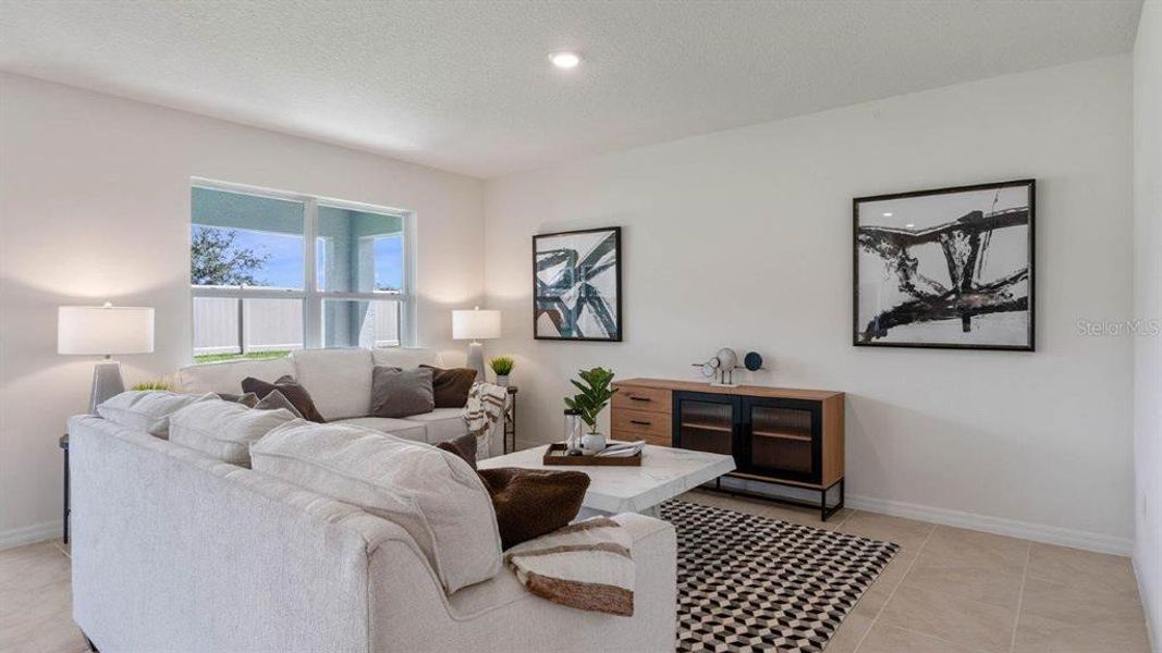 Furnished interior view inside a new home in Villamar, Winter Haven (Image 31).