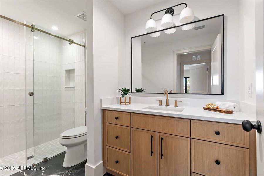 Furnished interior view inside a new home in , Jacksonville Beach (Image 10).