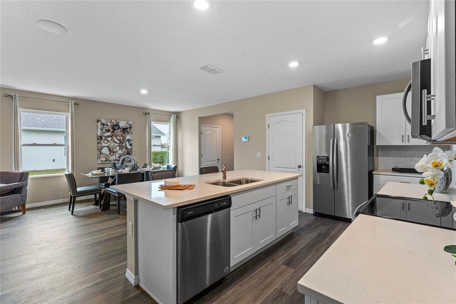 Furnished interior view inside a new home in Campbell Crossing, Port Orange (Image 10).