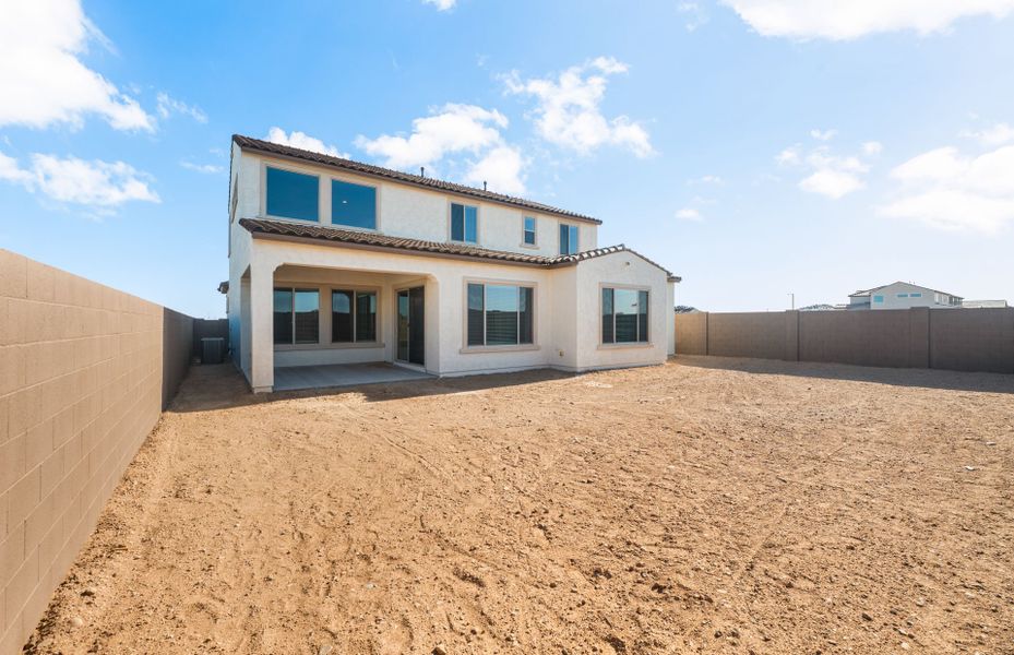 Exterior details and patio area of a home in Visara, Surprise (Image 3).