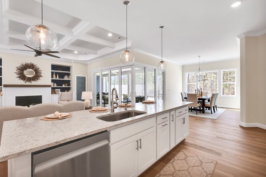 Bar Harbour I - kitchen, dining, great room