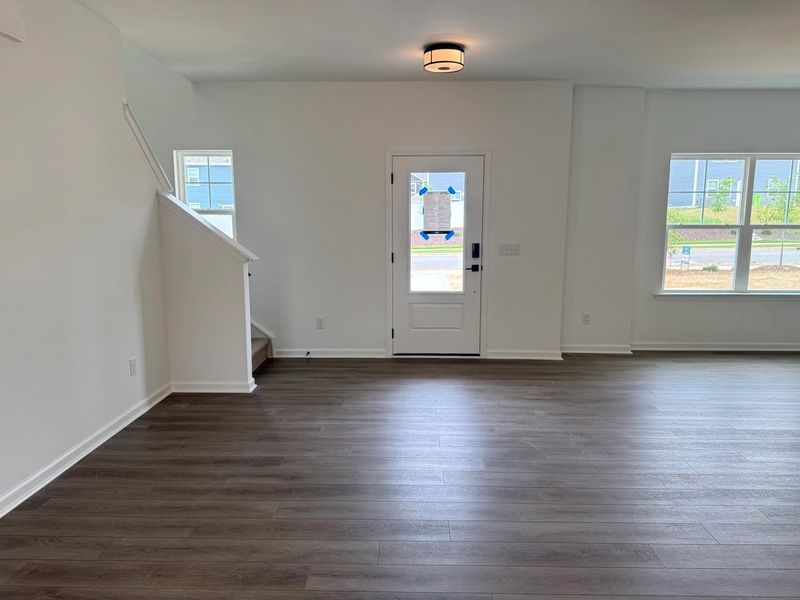 Spacious, unfurnished interior of a new home in The Point, Rolesville (Image 10).