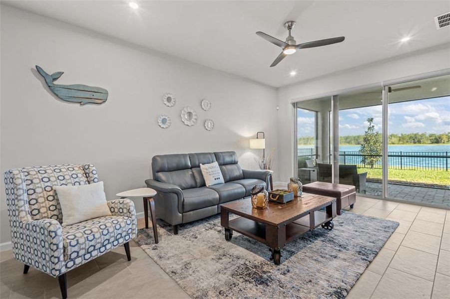 Furnished interior view inside a new home in , Wesley Chapel (Image 7).