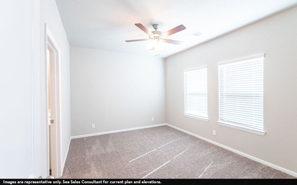 Representative unfurnished interior of a home built from the Oak II by CastleRock Communities in Chasin Heights, Converse (Image 14). Representative unfurnished interior of a home built from the Oak II by CastleRock Communities in Chasin Heights, Converse (Image 14).