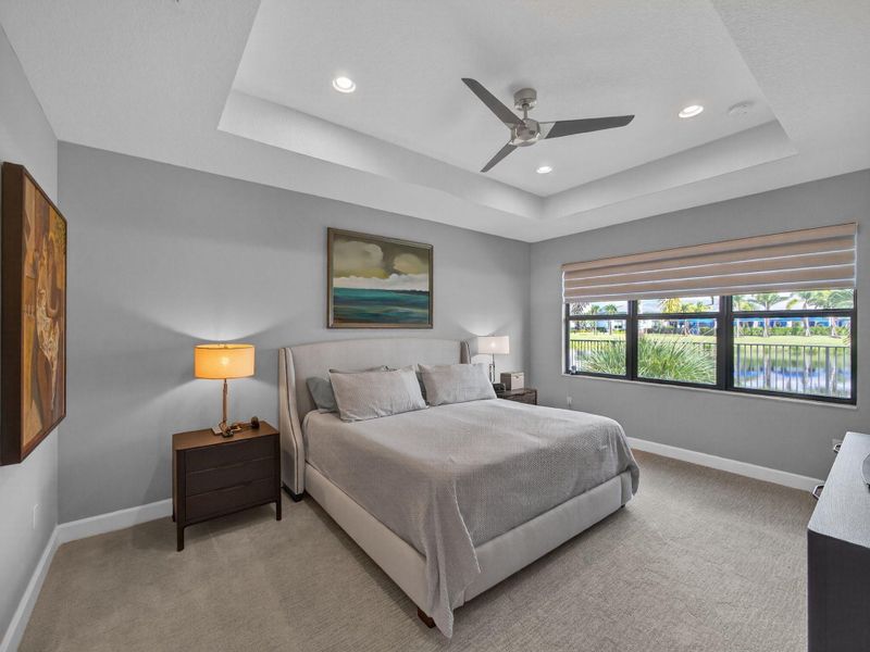Furnished interior view inside a new home in , Port St. Lucie (Image 18).