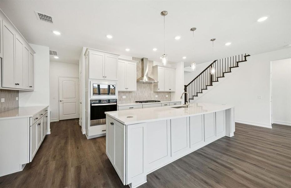 White cabinet space in kitchen White cabinet space in kitchen