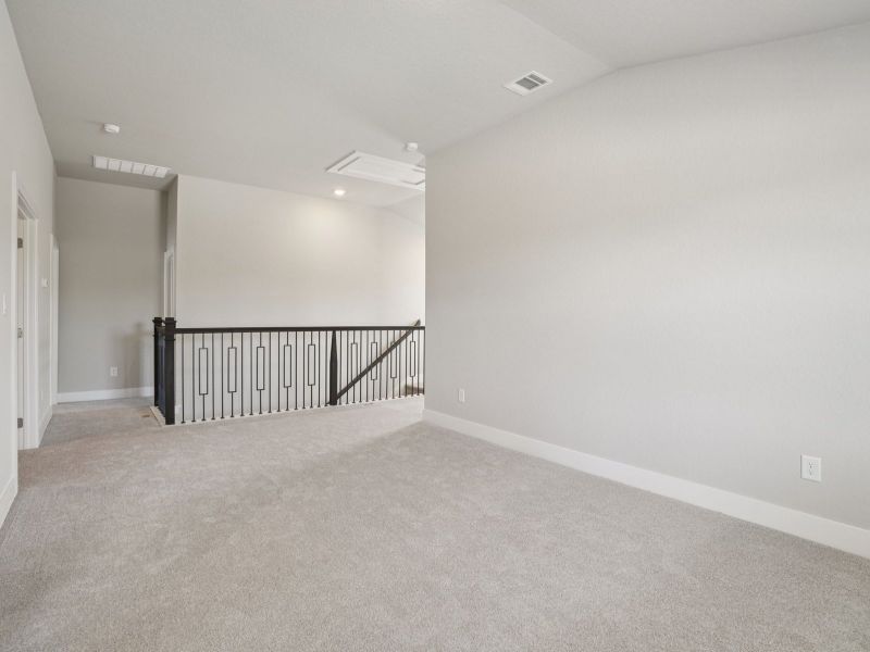 Loft in the San Jacinto floorplan at a Meritage Homes community. Loft in the San Jacinto floorplan at a Meritage Homes community.