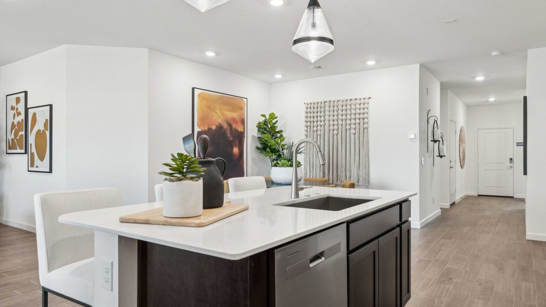 Furnished interior view inside a new home in Entrada Del Oro, Gold Canyon (Image 9). Furnished interior view inside a new home in Entrada Del Oro, Gold Canyon (Image 9).