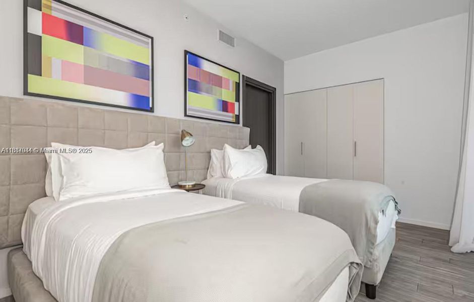 Furnished interior view inside a new home in , Miami (Image 11).