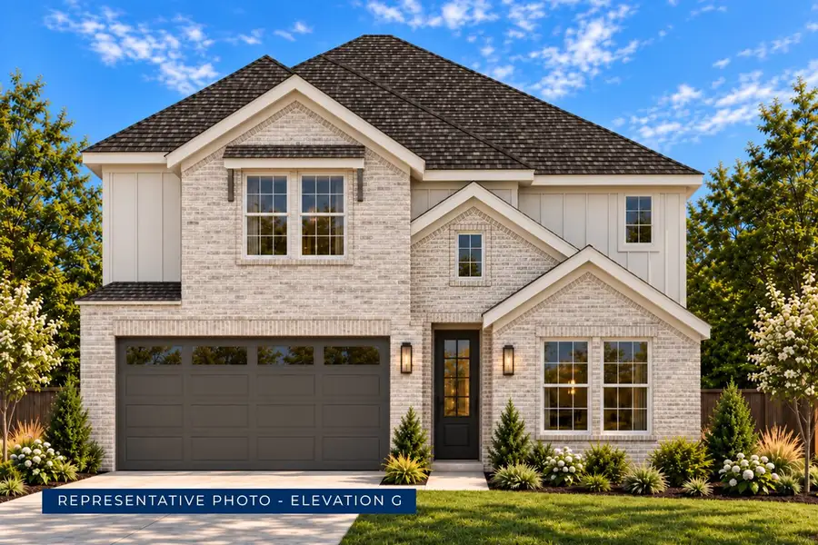 Representative exterior photo of a completed home built from the Ford F by First Texas Homes in Spiritas Ranch, Little Elm, TX (Image 23).