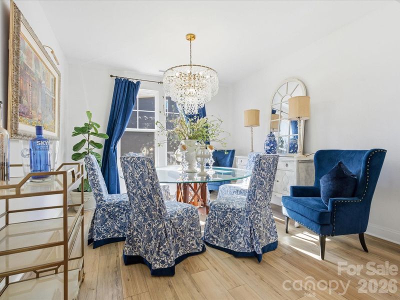 Furnished interior view inside a new home in , York (Image 25).