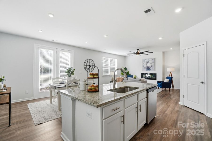 Furnished interior view inside a new home in , Monroe (Image 28). Furnished interior view inside a new home in , Monroe (Image 28).