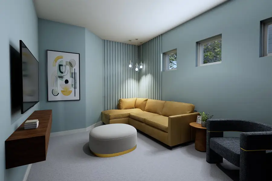 Representative furnished interior of a home built from the The Magnolia by David Weekley Homes in Crighton Cove - Signature Series, Conroe (Image 4).