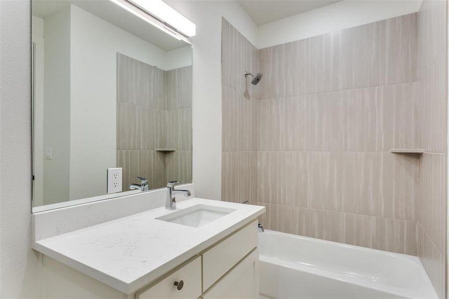 Furnished interior view inside a new home in , Fort Worth (Image 12).