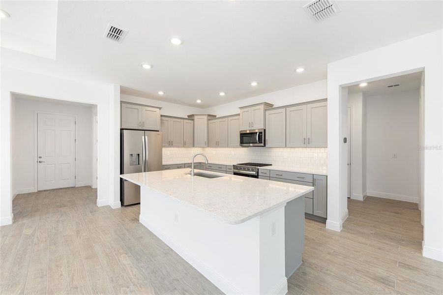 Furnished interior view inside a new home in , Ocala (Image 10).