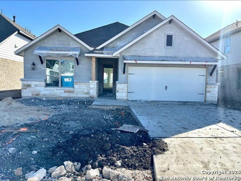 In-progress construction of a new home in Nopal Valley, San Antonio, TX (Image 12).