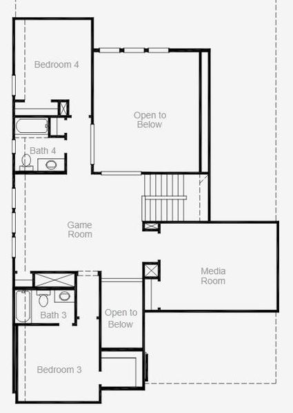 2nd Floorplan - Representative Photo