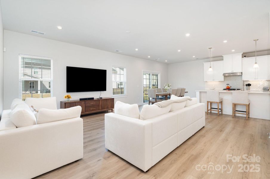 Furnished interior view inside a new home in , Monroe (Image 8).