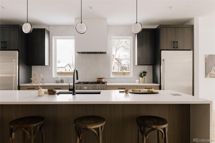 Furnished interior view inside a new home in , Denver (Image 11).