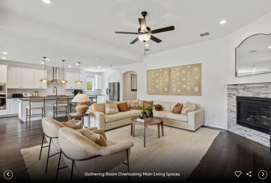 Interior photos- Photo of Pulte model home with same floor plan, not of actual home listed.