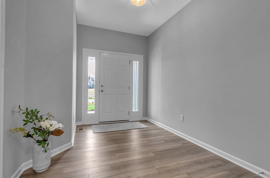Representative unfurnished interior of a home built from the The Belmont by Forbes Capretto Homes in Fieldstream Estates, Lancaster (Image 14).