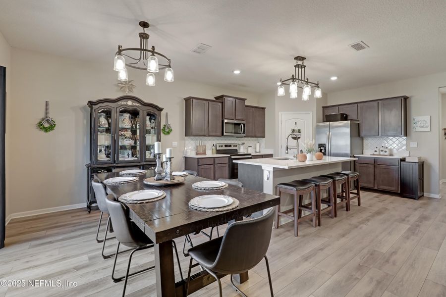 Furnished interior view inside a new home in , Green Cove Springs (Image 10). Furnished interior view inside a new home in , Green Cove Springs (Image 10).