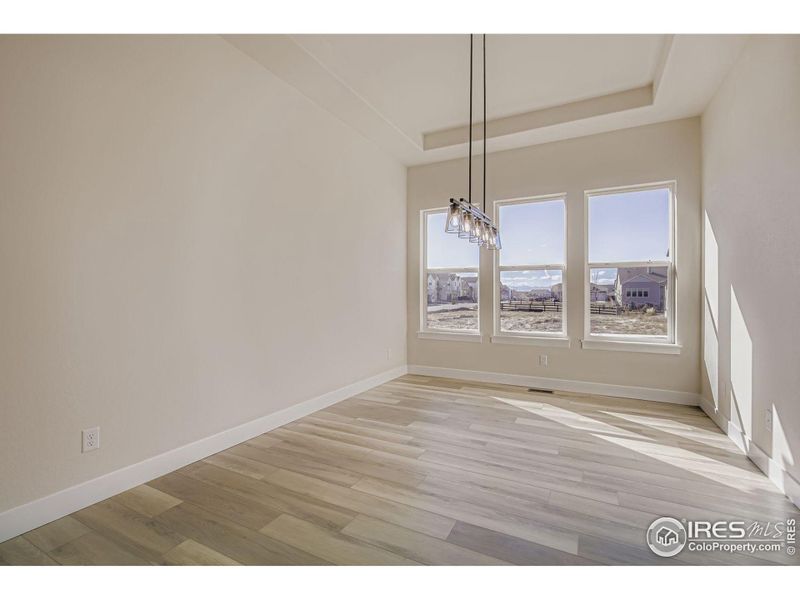 Spacious, unfurnished interior of a new home in RainDance National 60/70, Windsor (Image 14).