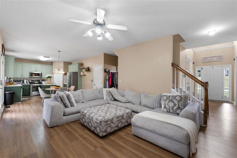 Furnished interior view inside a new home in , Hiram (Image 35). Furnished interior view inside a new home in , Hiram (Image 35).