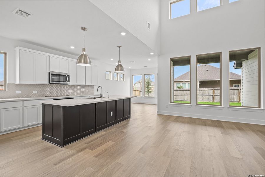 Furnished interior view inside a new home in Megan's Landing, Castroville (Image 15).