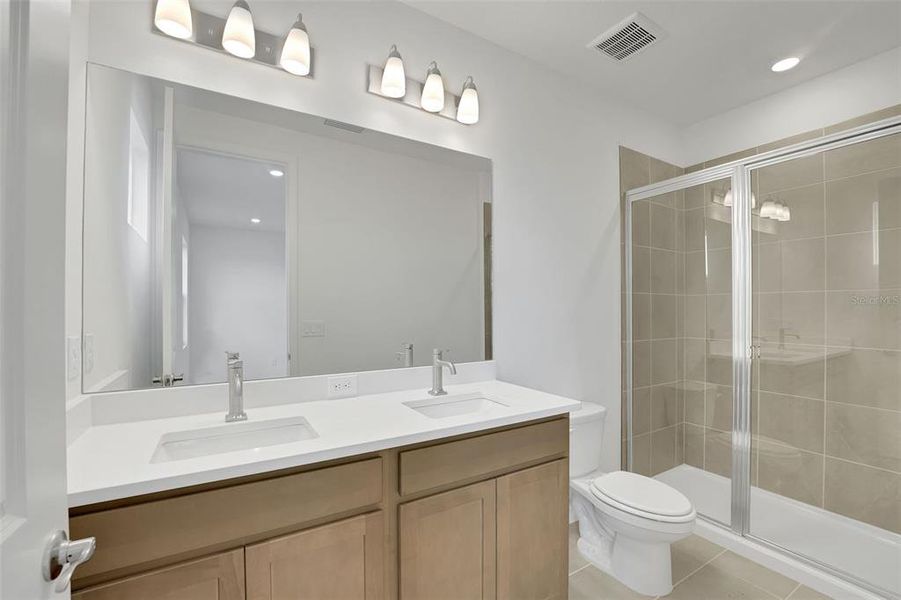 Furnished interior view inside a new home in Shores at Mirada, San Antonio (Image 10).