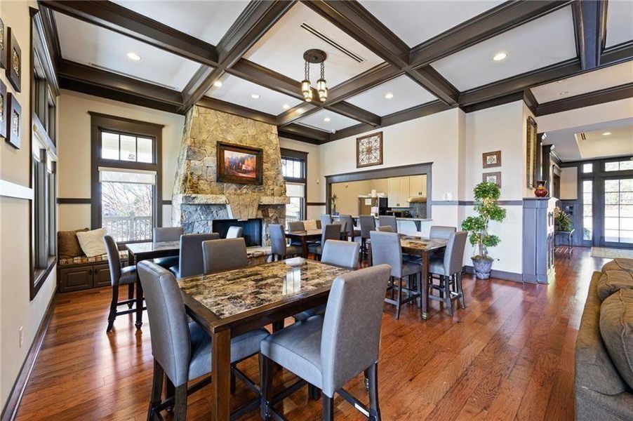 Furnished interior view inside a new home in Horizon at Laurel Canyon, Canton (Image 4).