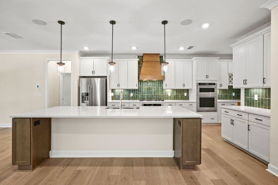 Furnished interior view inside a new home in Carolina Riverside, Belmont (Image 5).