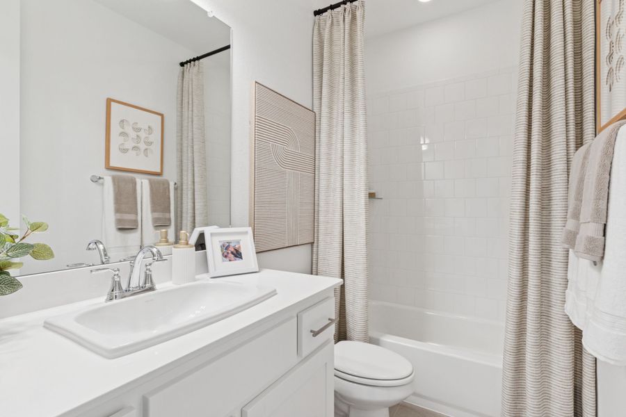 Plan 1578 Representative Photo - Secondary Bathroom Plan 1578 Representative Photo - Secondary Bathroom