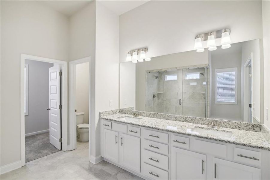 Furnished interior view inside a new home in Pinecrest Ridge, Dacula (Image 12). Furnished interior view inside a new home in Pinecrest Ridge, Dacula (Image 12).