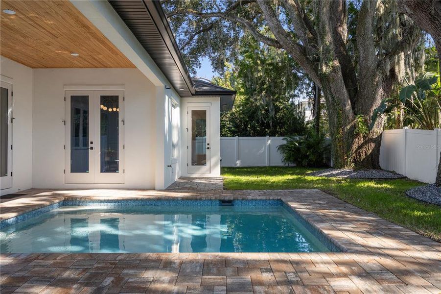 Exterior details and patio area of a home in , Winter Park (Image 29).