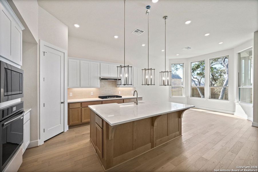Furnished interior view inside a new home in Davis Ranch, San Antonio (Image 9).