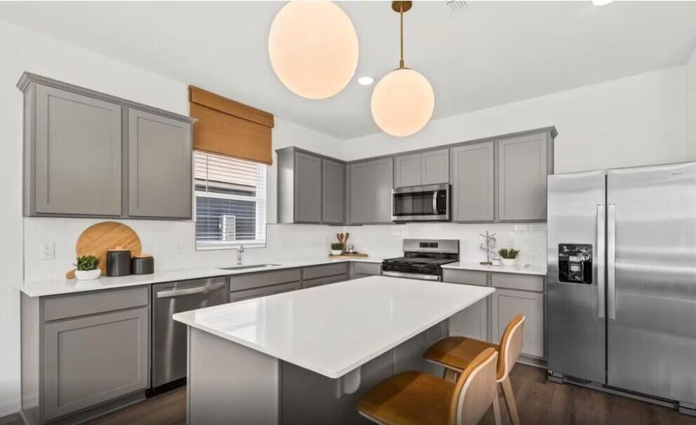 Furnished interior view inside a new home in Bradford Pointe, Summerville (Image 5).